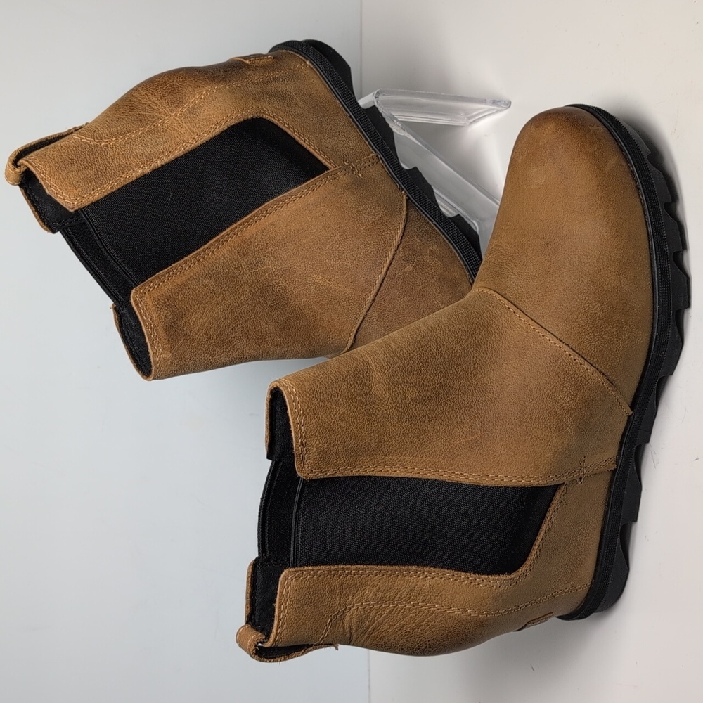 Sorel Joan of Arctic II hidden wedge brown ankle boot womans sz 9.5 EU 40.5 - Picture 7 of 15